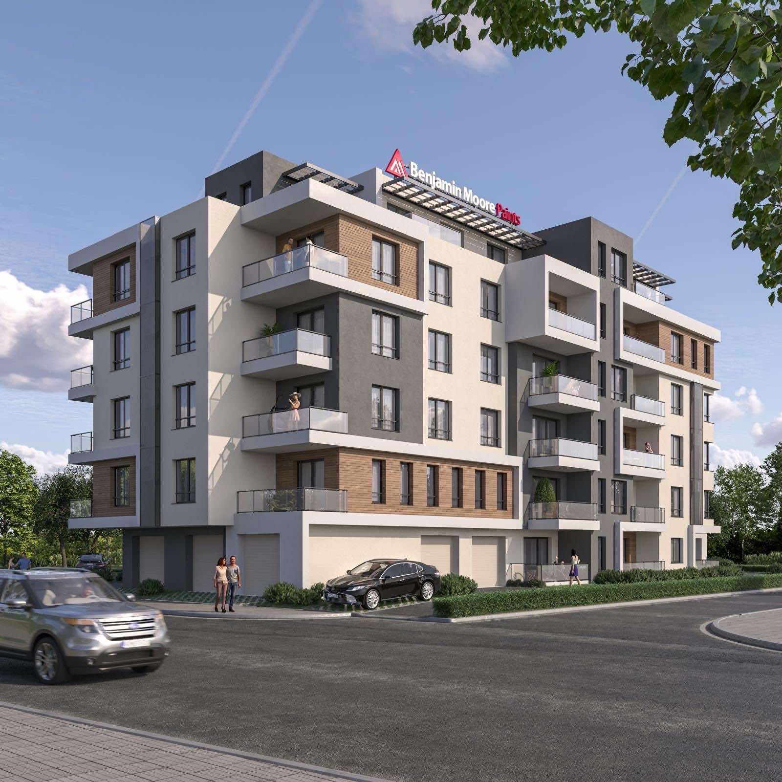 Bendida House Luxury Residence - модерна архитектура на жилищната сграда в Несебър
